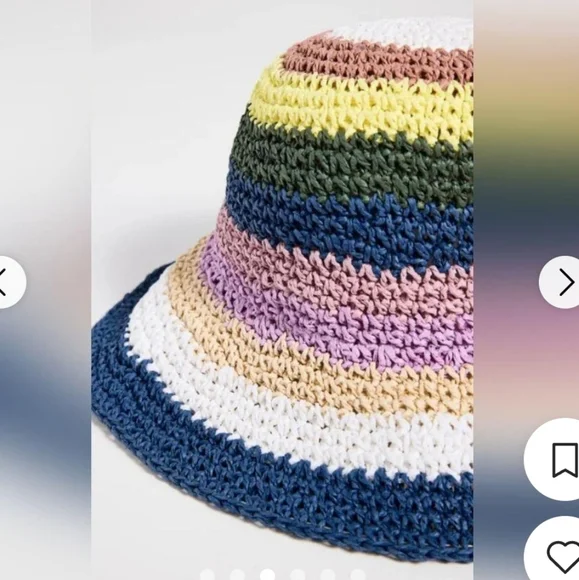 NWT Hat Attack Remy Multi Bucket in Navy Stripe - Picture 5 of 6